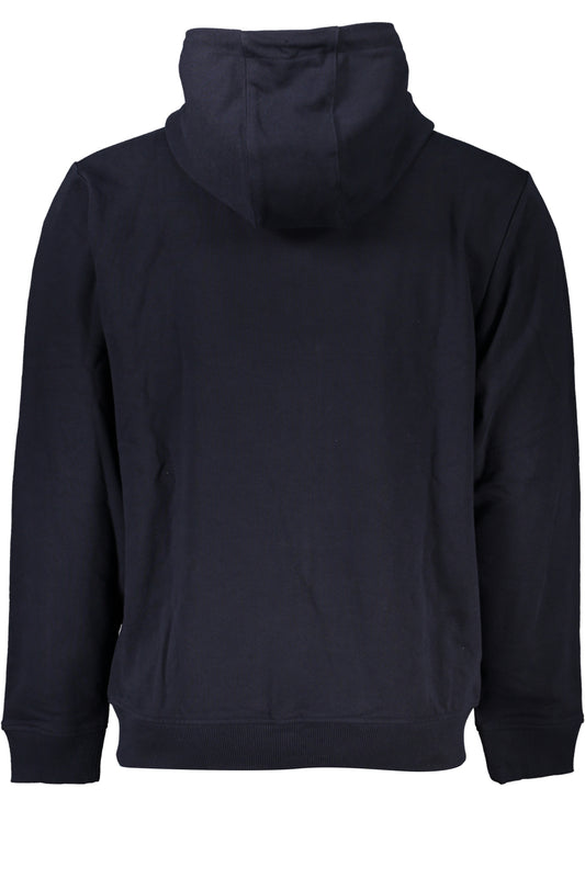 TOMMY HILFIGER sportieve zwarte heren hoodie met ritssluiting en capuchon