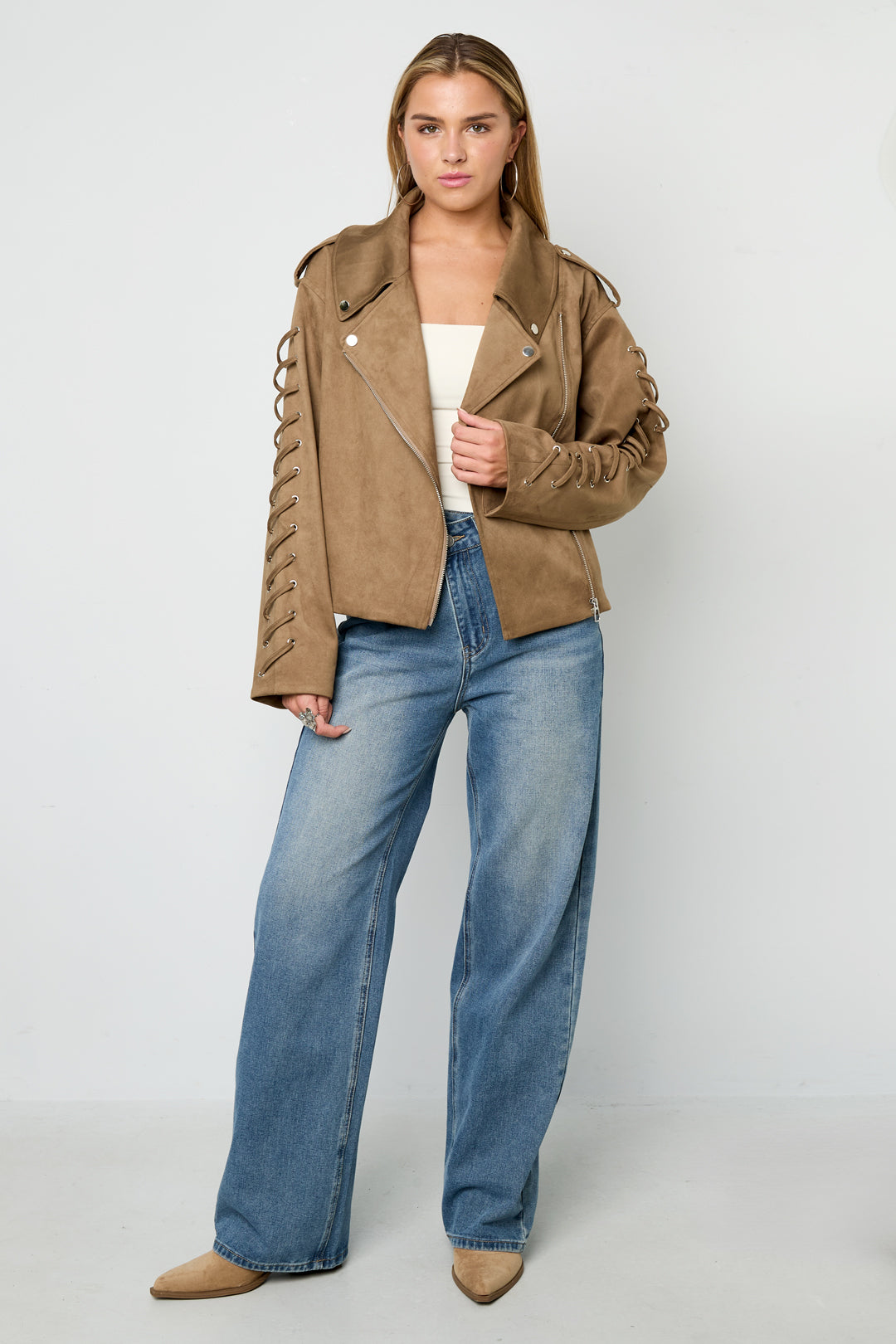 Suède jack met veters