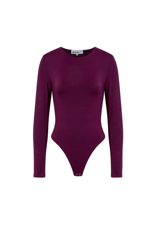 Nylon Shapewear Bodysuit Effen kleur Basic All Fit Kleding