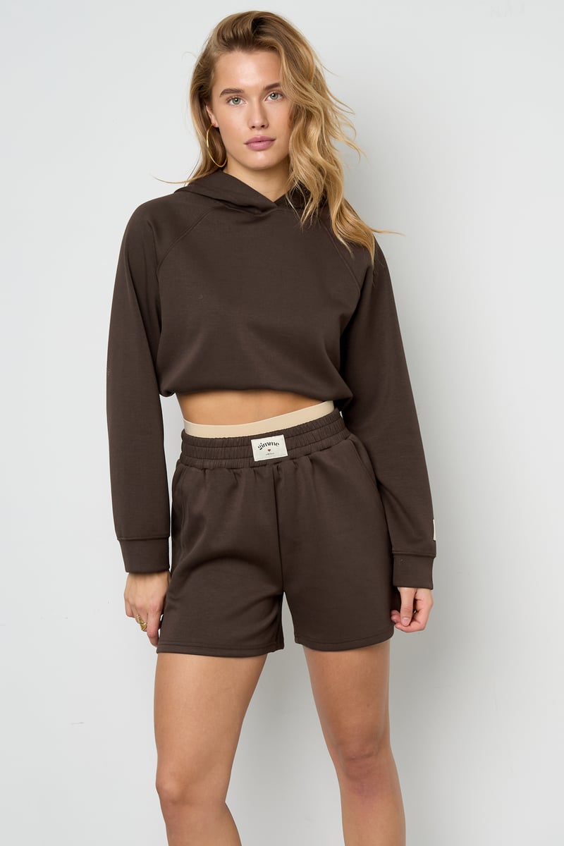 Polyestervezel (polyester) Hoodies & Sweatshirts Effen kleur Sportieve All Fit Kleding