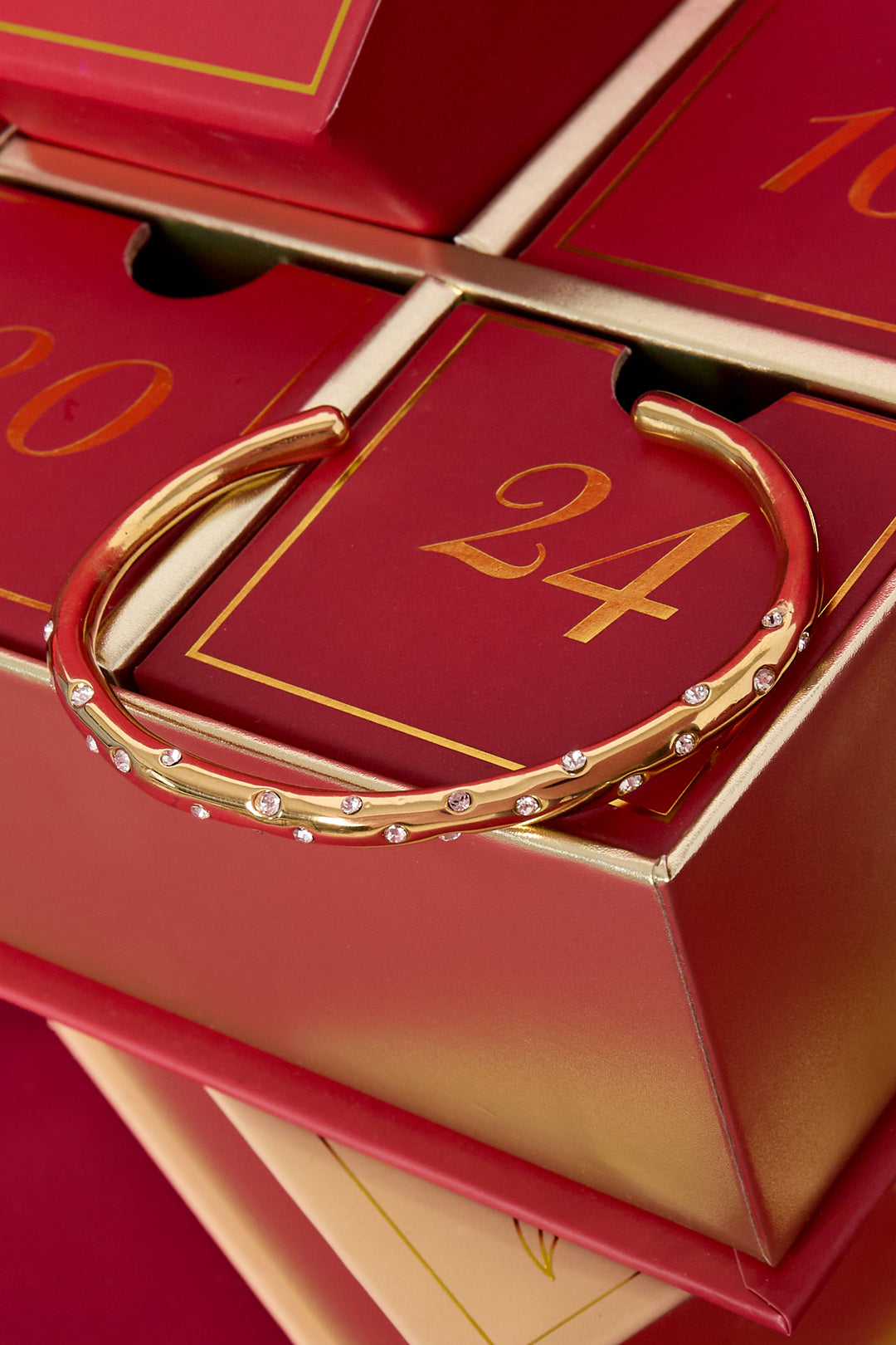 Kerst adventskalenders rechthoek Dagelijks roestvrij staal Kerstmis