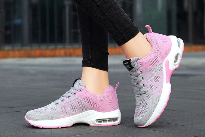 Comfortabele dames sneakers – ademend, licht met luchtzool