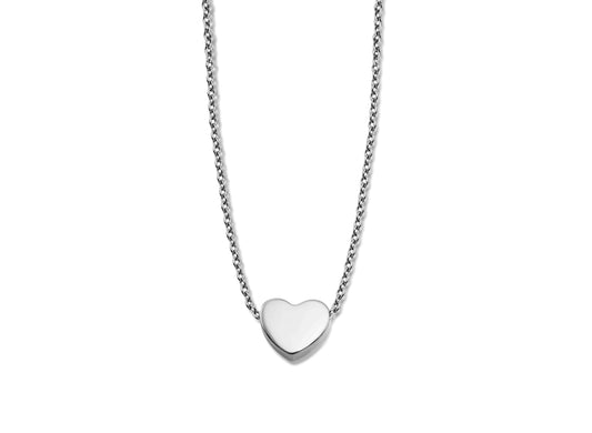 Ketting hartje zilver – elegant & tijdloos