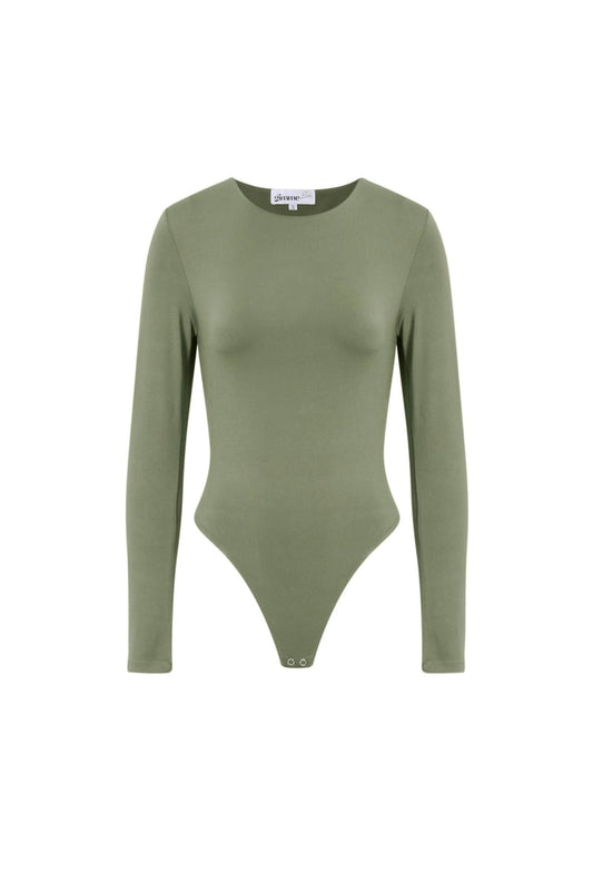 Nylon Shapewear Bodysuit Effen kleur Basic All Fit Kleding