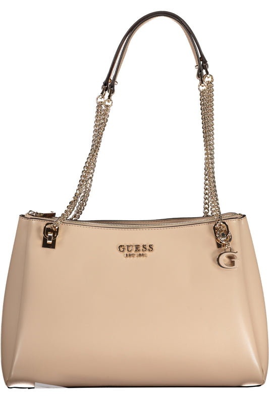 GUESS stijlvolle beige handtas