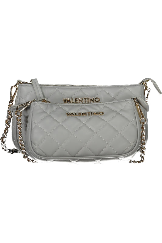 Stijlvolle Valentino tas – lichtgrijs quilted design