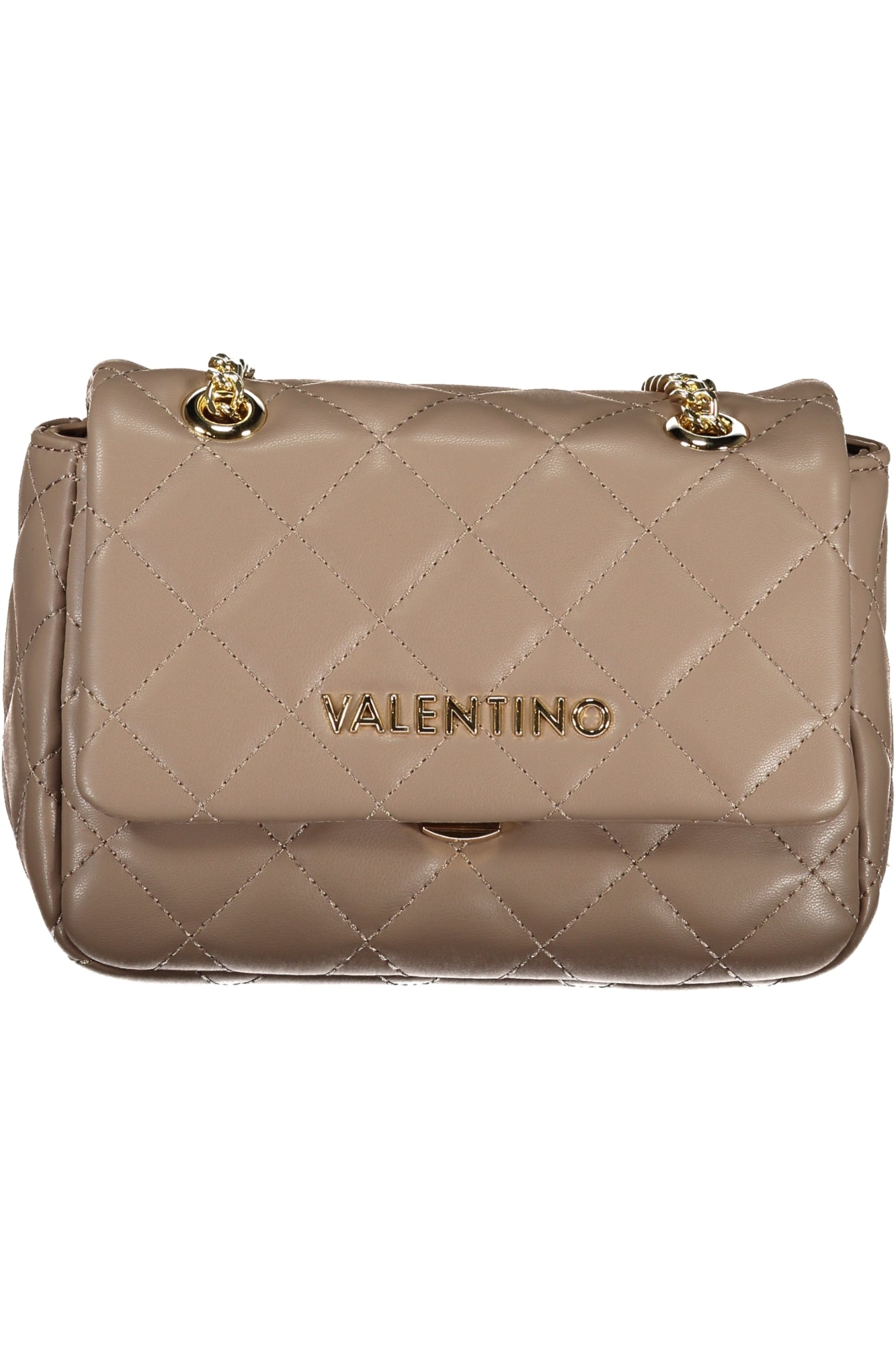 VALENTINO quilted crossbody tas in beige/taupe