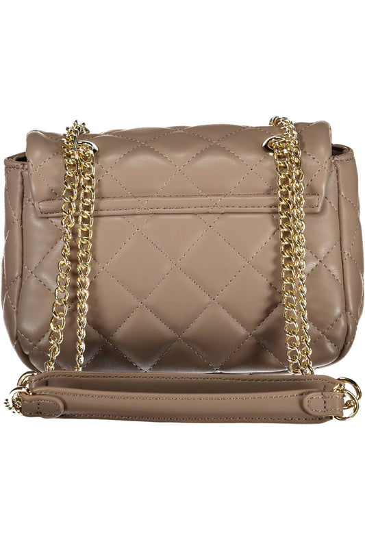 VALENTINO quilted crossbody tas in beige/taupe